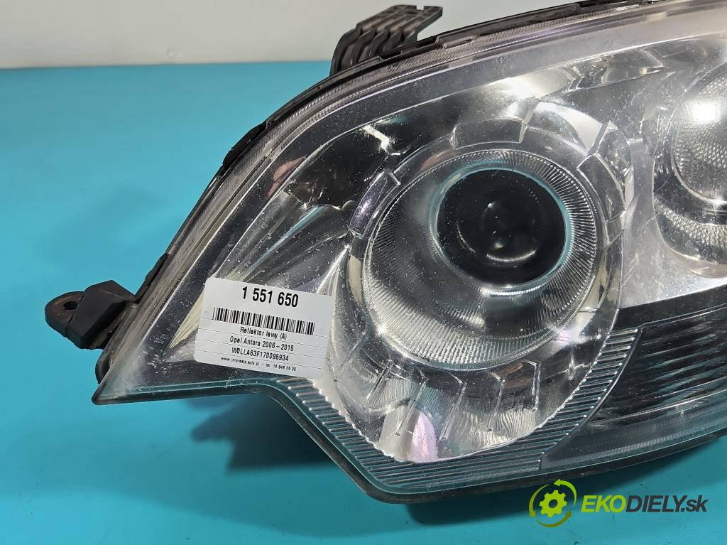Opel Antara 2006-2015 2.0 cdti 150 HP automatic 110 kW 1991 cm3 5- Reflektor: ľavý  (Kľučka dverí ostatné)