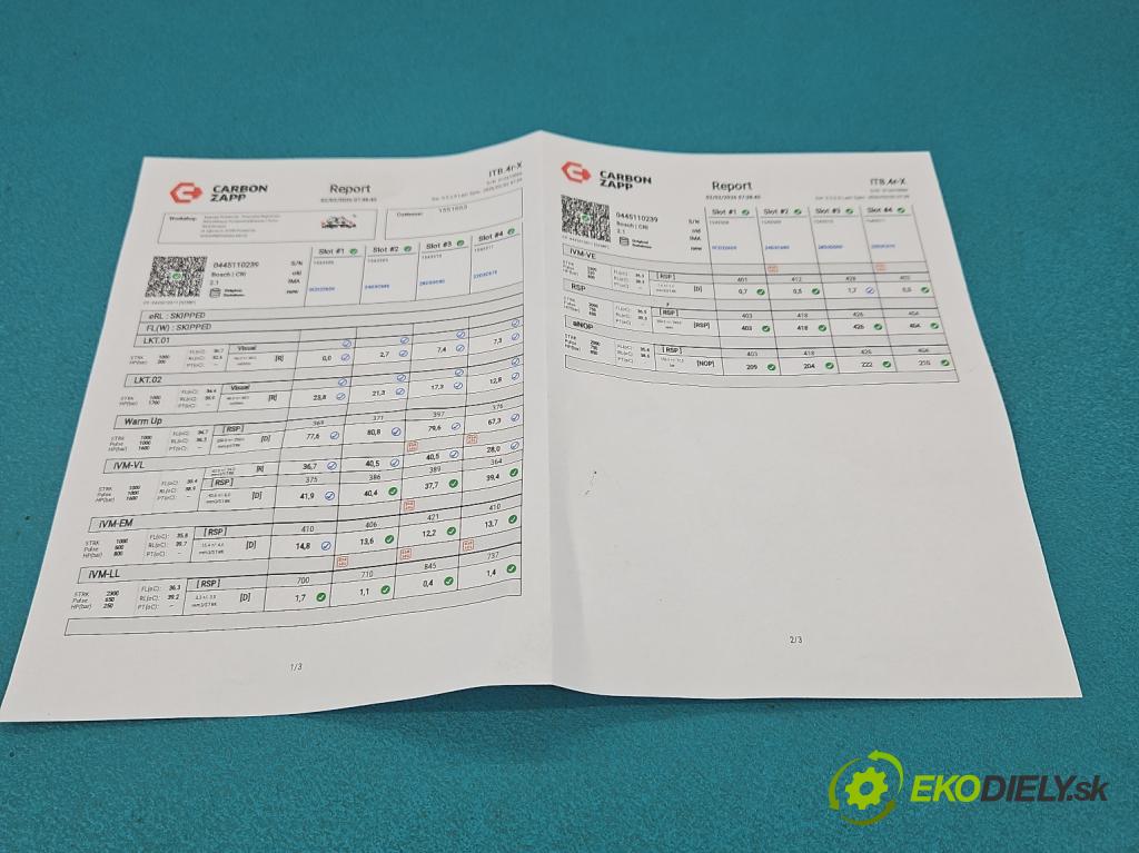 Citroen C4 I 2004-2011 1.6 hdi 90 HP manual 66.2 kW 1560 cm3 5- vstrek komplet 0445110239