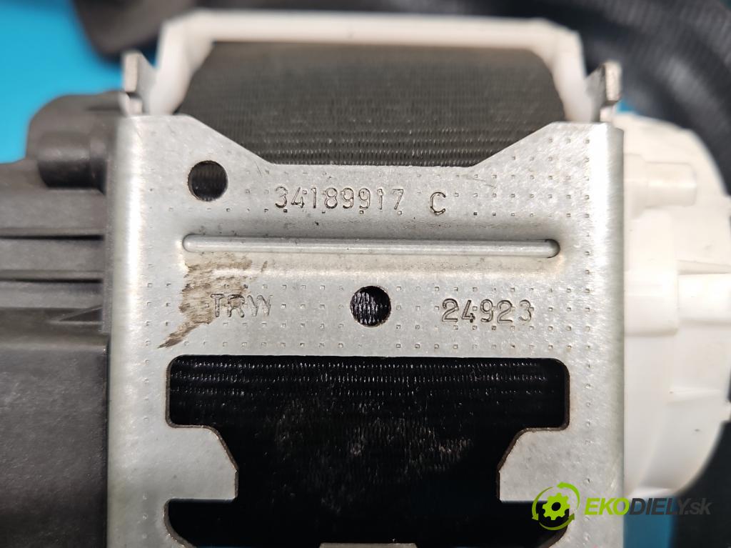 Renault Trafic III 2014 - 2.0 dci 150 HP manual 110 kW 1997 cm3 5- pas bezpečnosť: zadné ľavý 34144154E