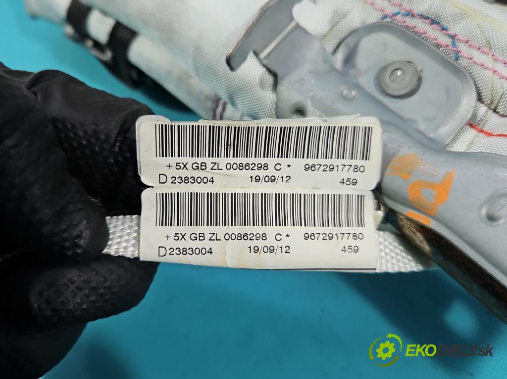 Peugeot 208 I 2012-2019 1.2 12V 82 HP manual 60 kW 1199 cm3 5- clona pravé 9672917780