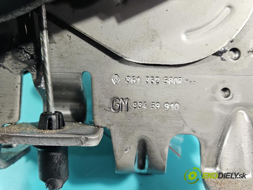 Renault Trafic III 2014 - 2.0 dci 150 HP manual 110 kW 1997 cm3 5- Páka: brzda: ručný 361352580R