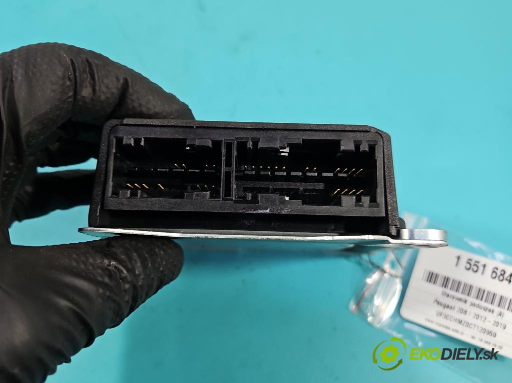 Peugeot 208 I 2012-2019 1.2 12V 82 HP manual 60 kW 1199 cm3 5- riadiaca jednotka vankúše: 9803380480