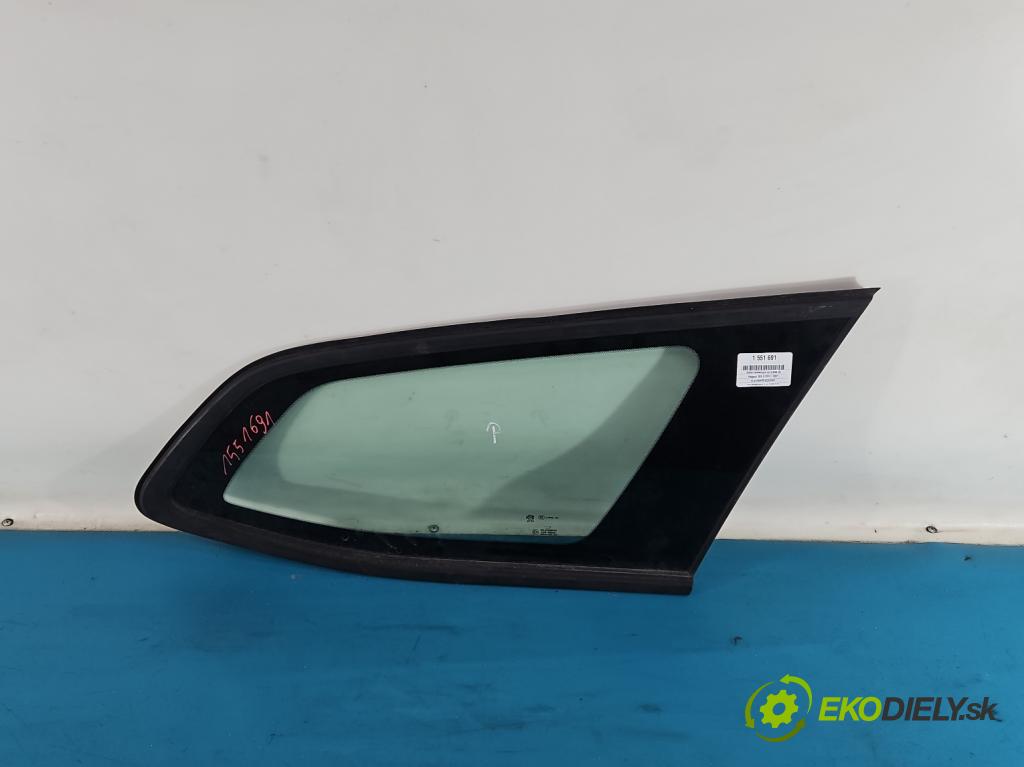 Peugeot 308 II 2013-2021 1.2 12V 110 HP manual 81 kW 1199 cm3 5- sklo zadné pravé 