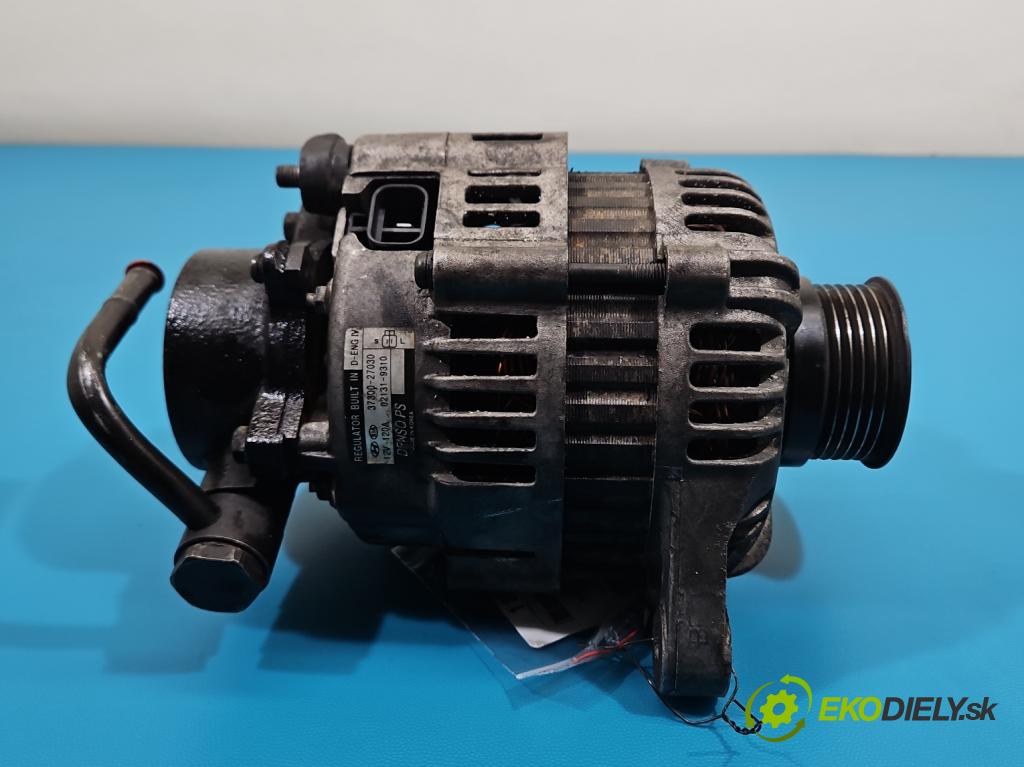 Hyundai Tucson I 2004-2009 2.0 crdi 136 HP manual 100 kW 1991 cm3 5- Alternator 37300-27030 (Alternátor)