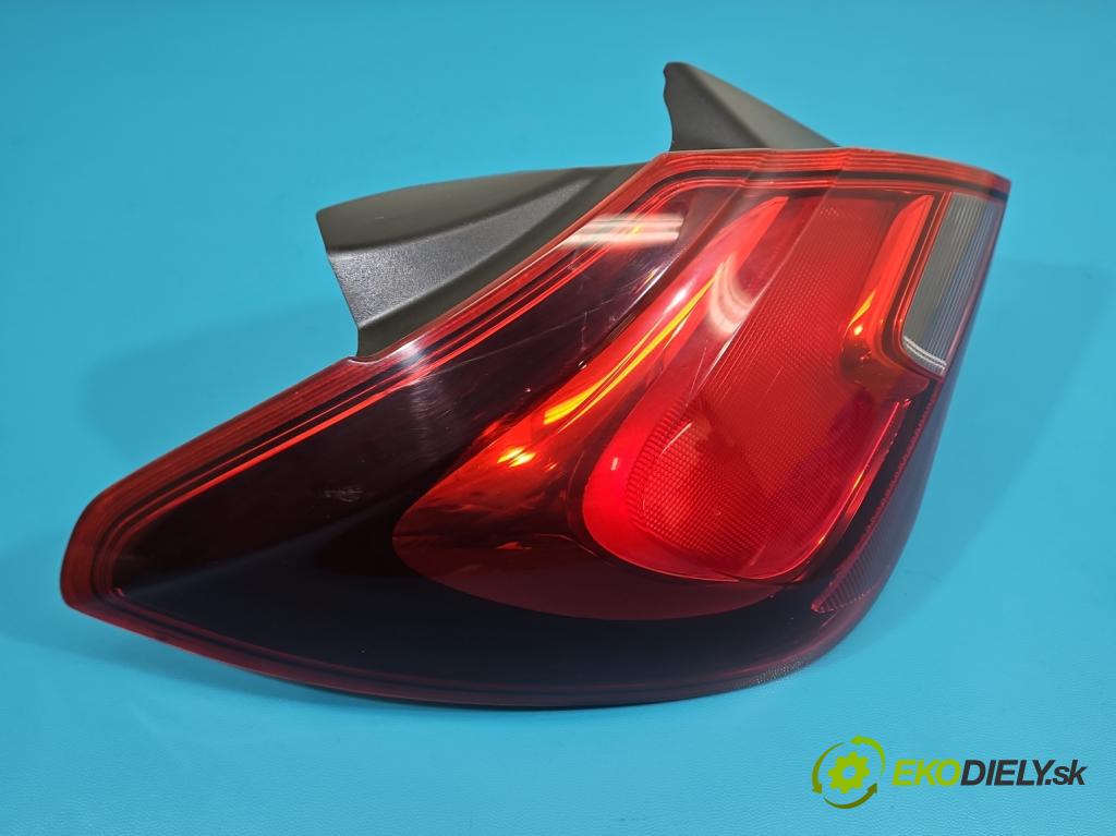 Opel Corsa E 2014-2019 1.4 16V 90 HP manual 66 kW 1398 cm3 5- svetlo / reflektor zadné ľavé 39012621 (Kľučka dverí ostatné)