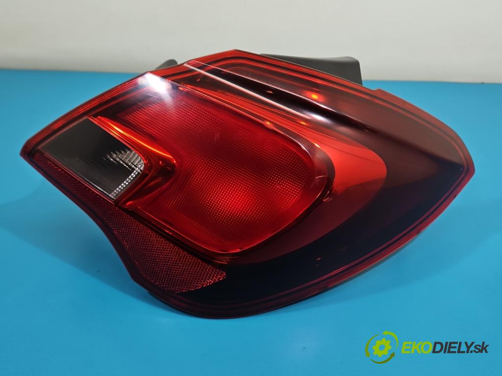Opel Corsa E 2014-2019 1.4 16V 90 HP manual 66 kW 1398 cm3 5- svetlo / reflektor zadné pravé 39012622 (Kľučka dverí ostatné)