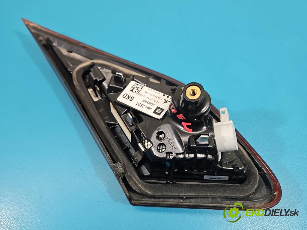 Opel Corsa E 2014-2019 1.4 16V 90 HP manual 66 kW 1398 cm3 5- svetlo / reflektor zadné pravé 39012624 (Kľučka dverí ostatné)