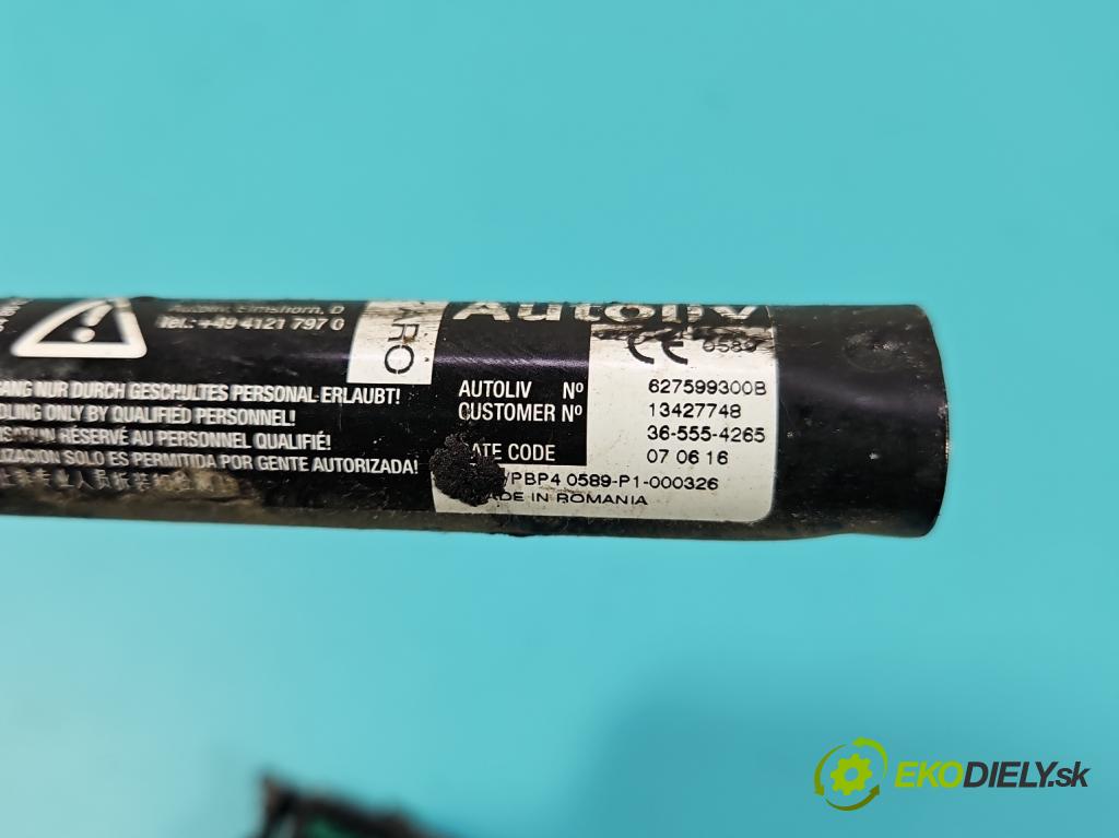 Opel Corsa E 2014-2019 1.4 16V 90 HP manual 66 kW 1398 cm3 5- pas bezpečnosť: predné ľavý 13427740