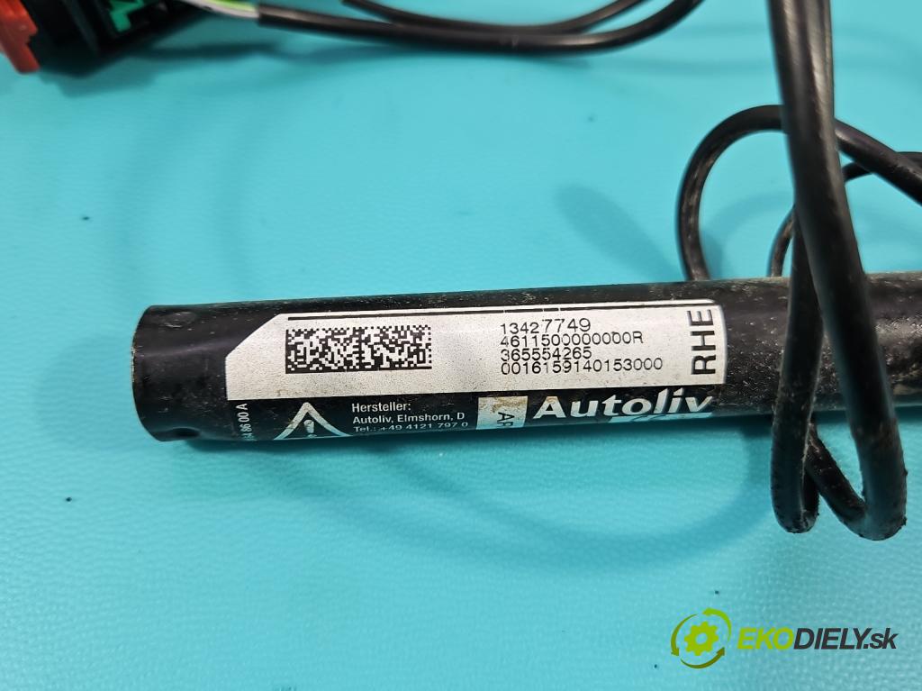 Opel Corsa E 2014-2019 1.4 16V 90 HP manual 66 kW 1398 cm3 5- pas bezpečnosť: predné pravý 13427749