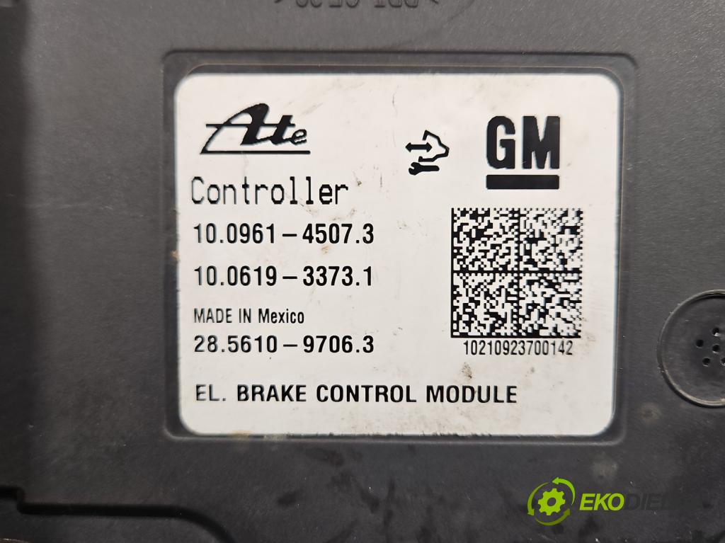 Opel Astra IV 2009-2015 1.6 16V 116 HP manual 85 kW 1598 cm3 5- čerpadlo abs 13332613 (Pumpa ABS)