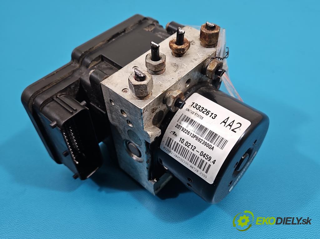 Opel Astra IV 2009-2015 1.6 16V 116 HP manual 85 kW 1598 cm3 5- čerpadlo abs 13332613 (Pumpa ABS)