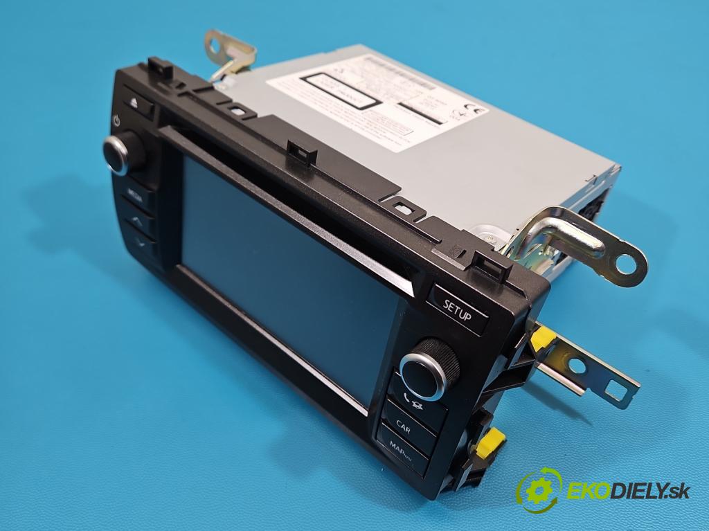 Toyota Auris II 2012-2018 1.8 hybrid 99 HP automatic 73 kW 1798 cm3 5- Radio originál 86140-02280
