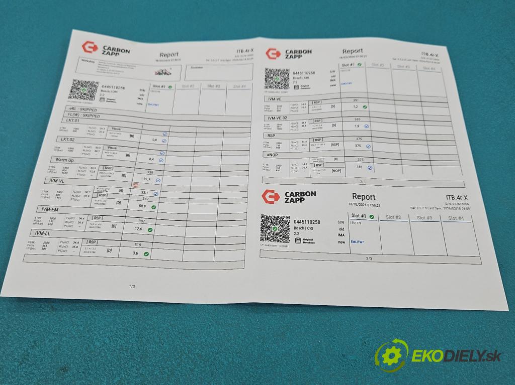 Hyundai Tucson I 2004-2009 2.0 crdi 136hp manual 100 kW 1991 cm3 5- vstřikovač 0445110258 (Vstřikovač paliva)