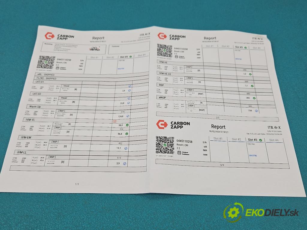 Hyundai Tucson I 2004-2009 2.0 crdi 136hp manual 100 kW 1991 cm3 5- vstřikovač 0445110258 (Vstřikovač paliva)