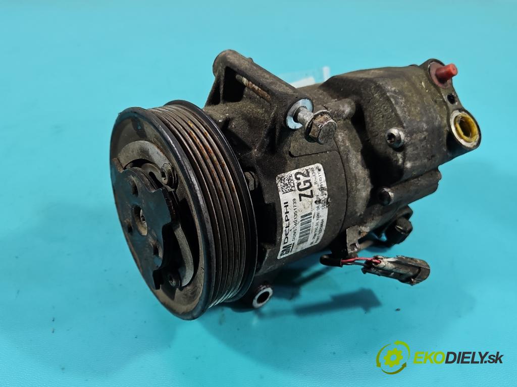 Opel Astra IV 2009-2015 1.6 16V 116 hp manual 85 kW 1598 cm3 5- Kompresor: klíma 13250604 (Kompresor klimatizace)