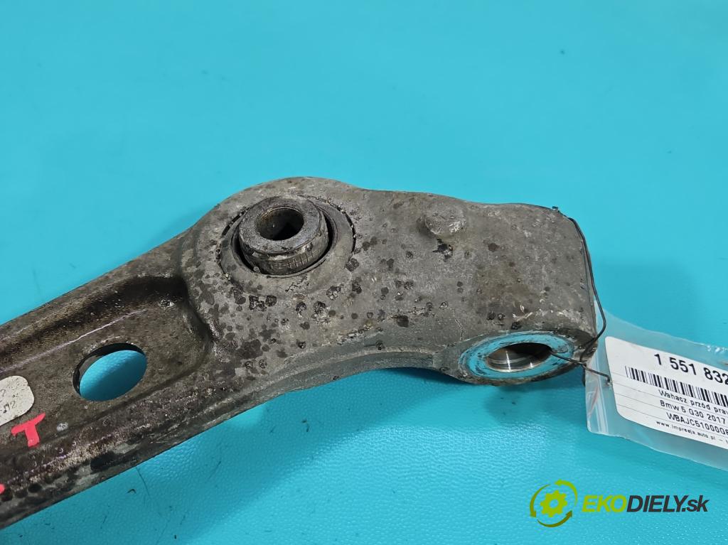 Bmw 5 G30 2017-2024 2.0d 190 HP automatic 140 kW 1995 cm3 4- predné pravý 6861182 (Kľučka dverí ostatné)