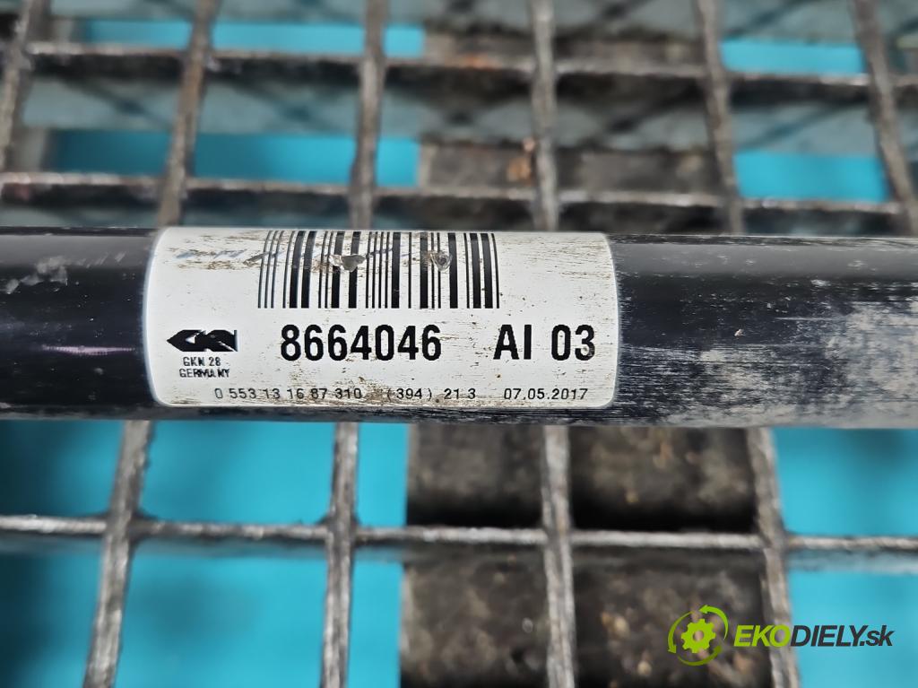 Bmw 5 G30 2017-2024 2.0d 190 HP automatic 140 kW 1995 cm3 4- poloos zadné pravé 8664046