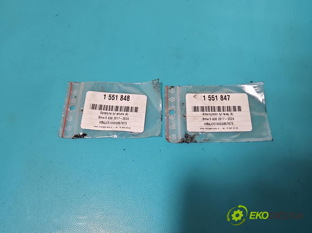 Bmw 5 G30 2017-2024 2.0d 190 hp automatic 140 kW 1995 cm3 4- pružina zadní