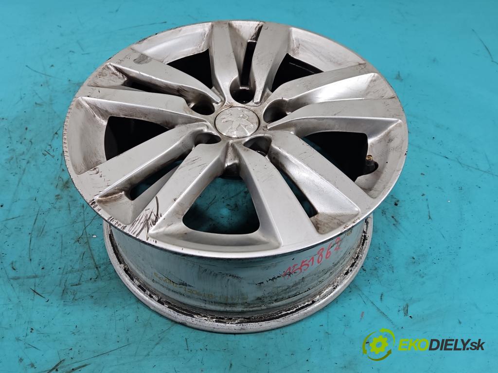 Peugeot 308 II 2013-2021 1.2 12V 110 hp manual 81 kW 1199 cm3 5- Felga hliník 16" komplet