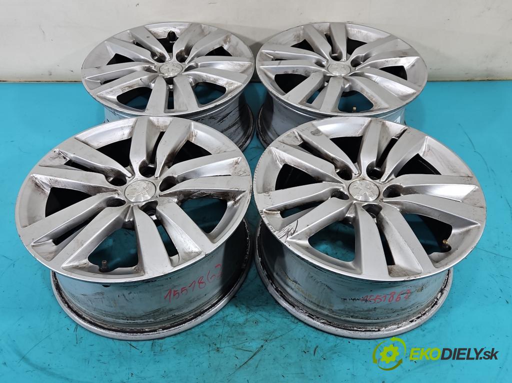 Peugeot 308 II 2013-2021 1.2 12V 110 hp manual 81 kW 1199 cm3 5- Felga hliník 16" komplet