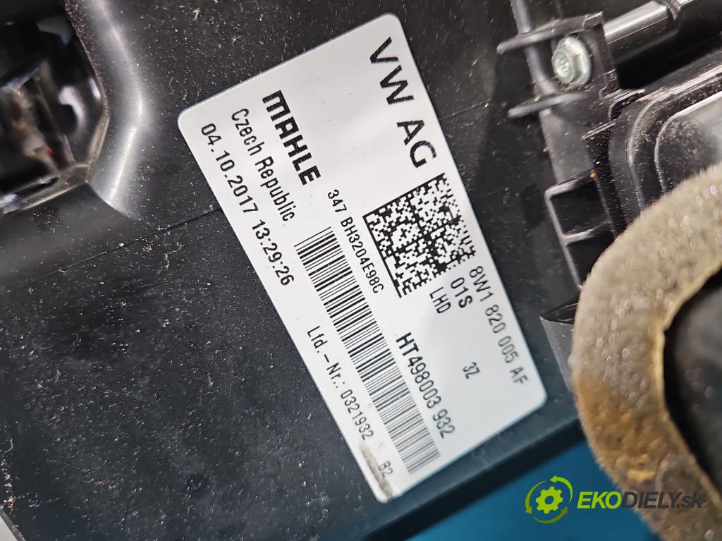 Audi A4 B9 2015-2024 2.0 TFSI 252KM automatic 185 kW 1984 cm3 4- radiátor 8W1820005AF (Radiátor topení)