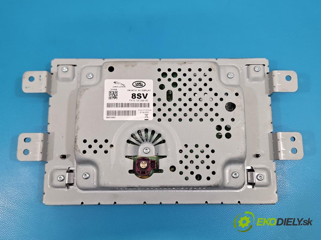 Land rover Range Rover Evoque I 2011-2018 2.0 td 150 HP automatic 110 kW 1999 cm3 5- Zobrazit: FK72-19C299-AE (Prístrojová doska)