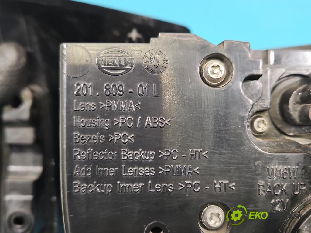 Land rover Range Rover Evoque I 2011-2018 2.0 td 150 HP automatic 110 kW 1999 cm3 5- svetlo / reflektor zadné ľavé 201809-01L (Kľučka dverí ostatné)