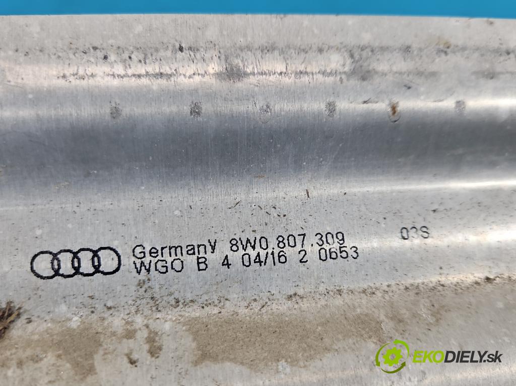 Audi A4 B9 2015-2024 2.0 TFSI 252KM automatic 185 kW 1984 cm3 4- výztuha nárazníku zadní 8W0807309
