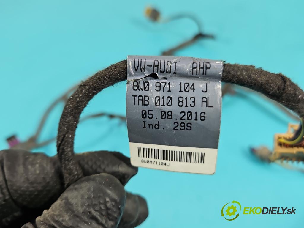 Audi A4 B9 2015-2024 2.0 TFSI 252KM automatic 185 kW 1984 cm3 4- Zväzok: nárazník zadné 8W0971104J