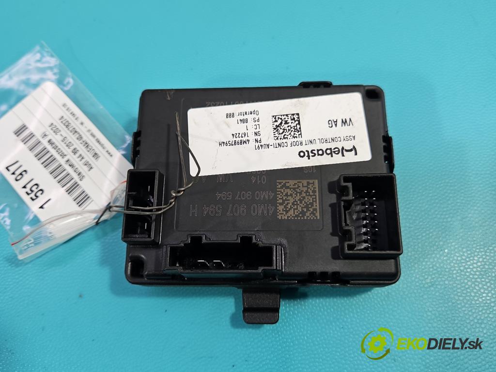 Audi A4 B9 2015-2024 2.0 TFSI 252KM automatic 185 kW 1984 cm3 4- riadiaca jednotka ostatné 4M0907594H