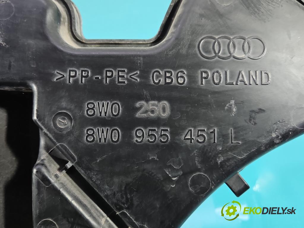 Audi A4 B9 2015-2024 2.0 TFSI 252KM automatic 185 kW 1984 cm3 4- nádržka tekutina: ostřikovačů 8W0955451L
