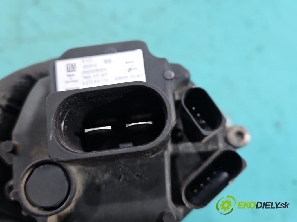 Opel Astra IV 2009-2015 1.6 16V 116 HP manual 85 kW 1598 cm3 5- Ozubené kolo: volant 0273010110