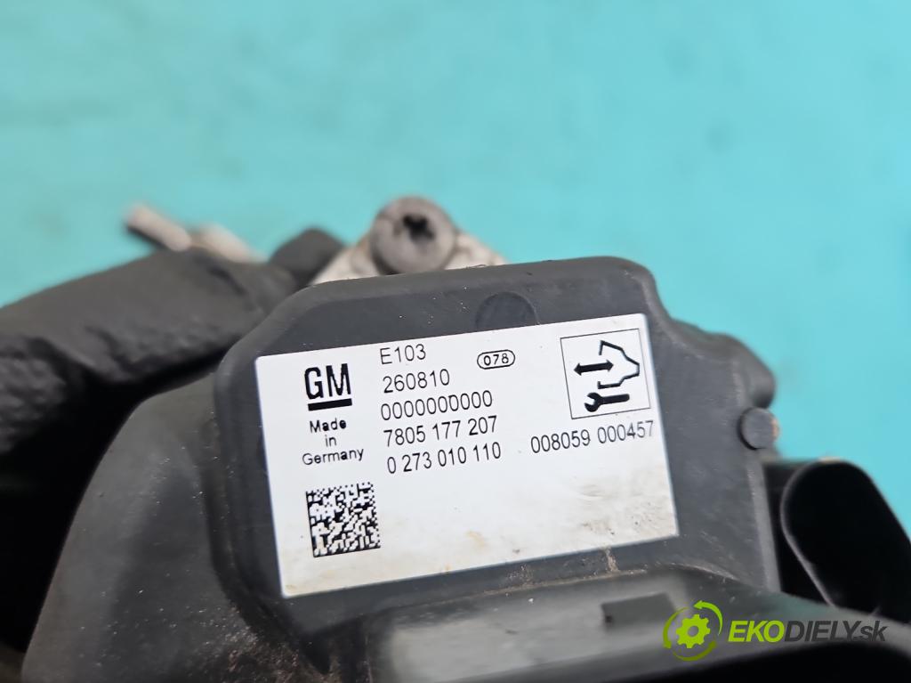 Opel Astra IV 2009-2015 1.6 16V 116 HP manual 85 kW 1598 cm3 5- Ozubené kolo: volant 0273010110