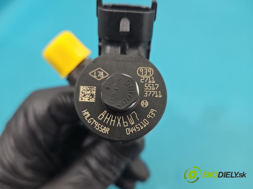 Renault Trafic III 2014 - 2.0 dci 150 hp manual 110 kW 1997 cm3 5- vstřikovač 0445110939 (Vstřikovač paliva)