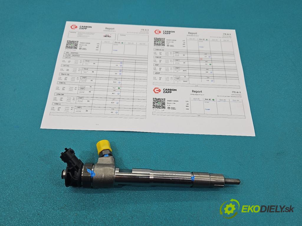 Renault Trafic III 2014 - 2.0 dci 150 HP manual 110 kW 1997 cm3 5- vstrek 0445110939 (Vstrekovač paliva)