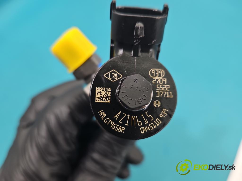 Renault Trafic III 2014 - 2.0 dci 150 hp manual 110 kW 1997 cm3 5- vstřikovač 0445110939 (Vstřikovač paliva)