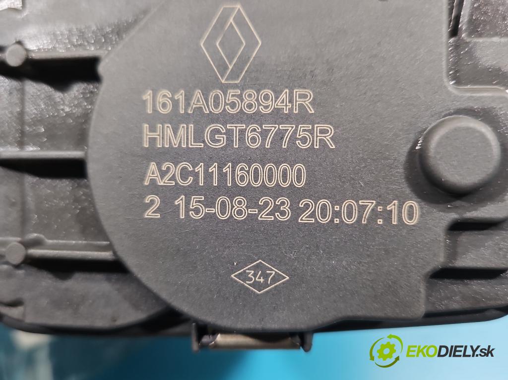 Renault Trafic III 2014 - 2.0 dci 150 HP manual 110 kW 1997 cm3 5- klapka 161A05894R (Škrtiaca klapka)