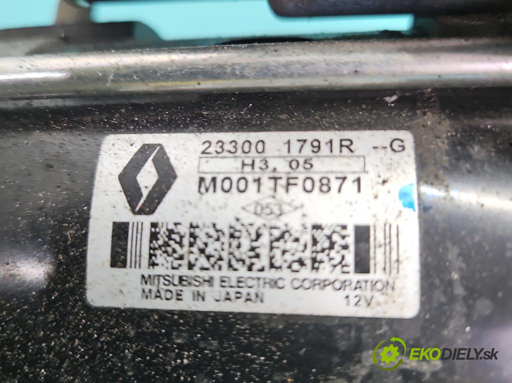 Renault Trafic III 2014 - 2.0 dci 150 HP manual 110 kW 1997 cm3 5- štartér 233001791R (Štartér)
