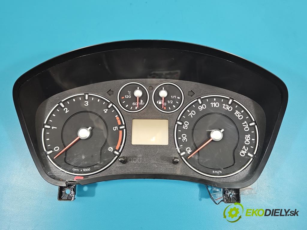 Ford Fiesta Mk6 2002-2008 1.4 tdci 68 HP manual 50 kW 1399 cm3 5- prístrojovka/ budíky 6S6T-10849-CF (Prístrojová doska)