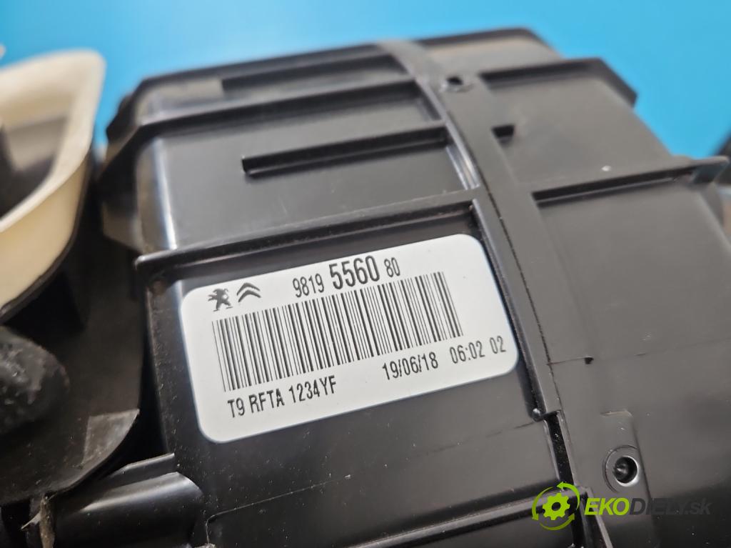 Peugeot 308 II 2013-2021 1.2 12V 110 hp manual 81 kW 1199 cm3 5- radiátor 9819556080 (Radiátor topení)