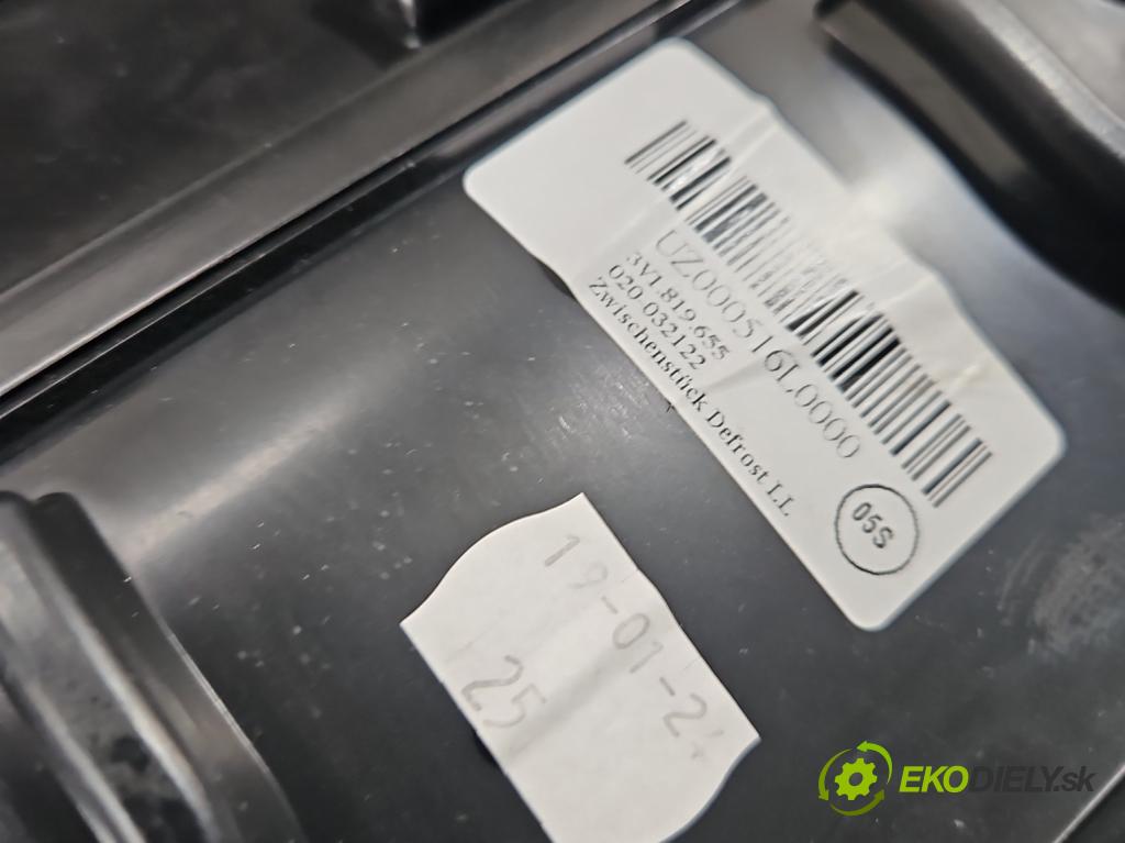 Skoda Superb III 2015-2024 2.0 tdi 150 hp automatic 110 kW 1968 cm3 5- radiátor 5WB816001H (Radiátor topení)