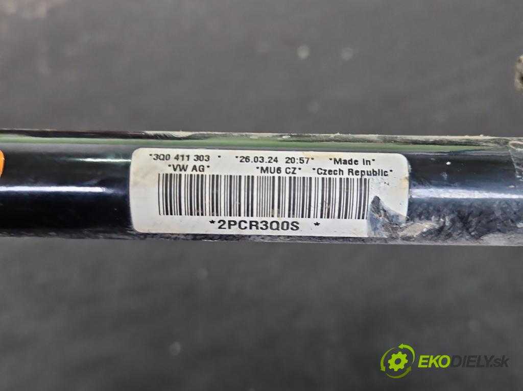 Skoda Superb III 2015-2024 2.0 tdi 150 hp automatic 110 kW 1968 cm3 5- tyč stabilizátoru 3Q0411303 (Přední stabilizátor)