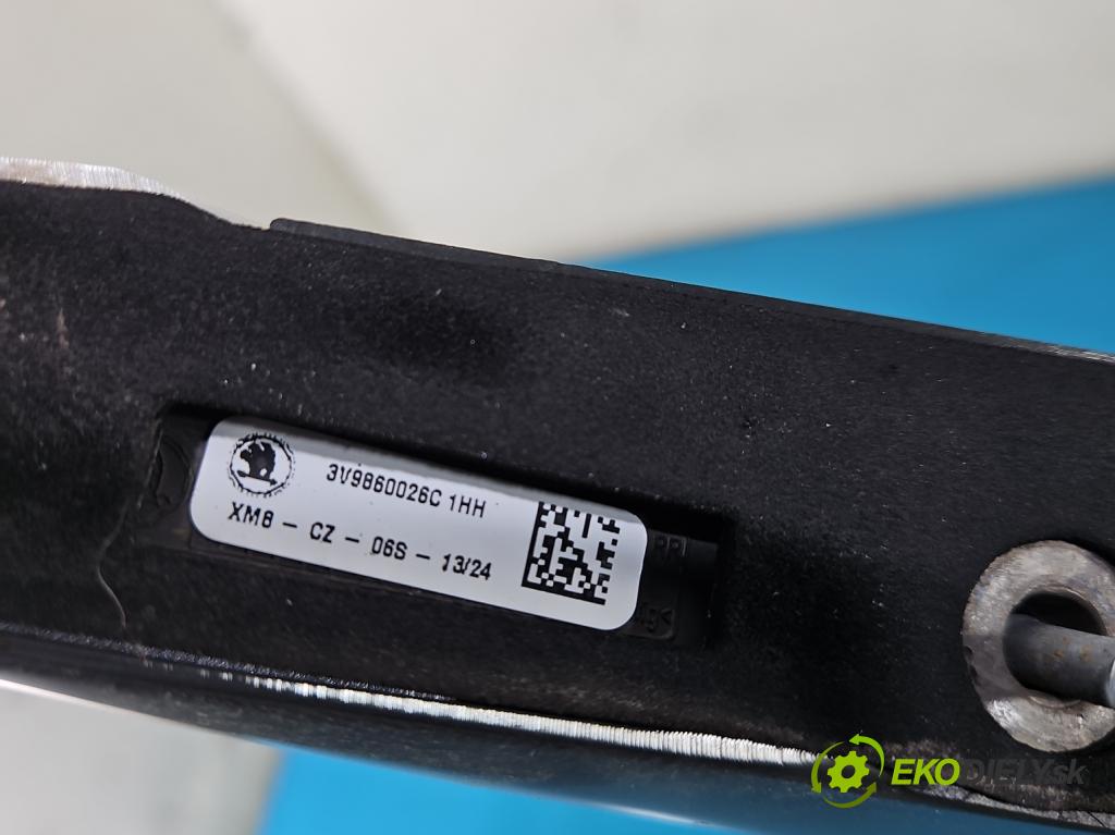 Skoda Superb III 2015-2024 2.0 tdi 150 HP automatic 110 kW 1968 cm3 5- zábradlí: 3V9860026C