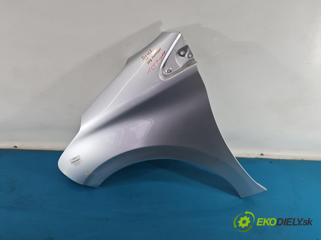 Peugeot 208 I 2012-2019 1.2 12V 82 hp manual 60 kW 1199 cm3 5- blatnik přední levý  (Levý přední blatník)