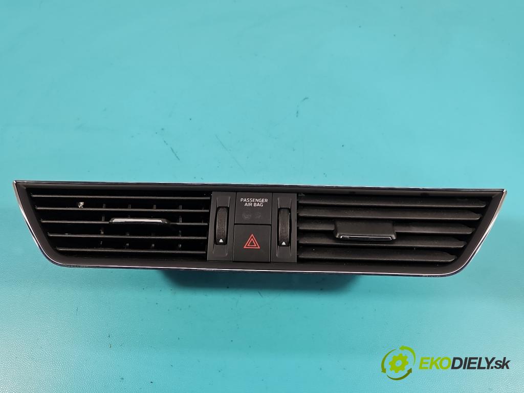 Skoda Superb III 2015-2024 2.0 tdi 150 HP automatic 110 kW 1968 cm3 5- Mřížka: kúrenia stredová 3V0820951D (Mriežka kúrenia (fukár))