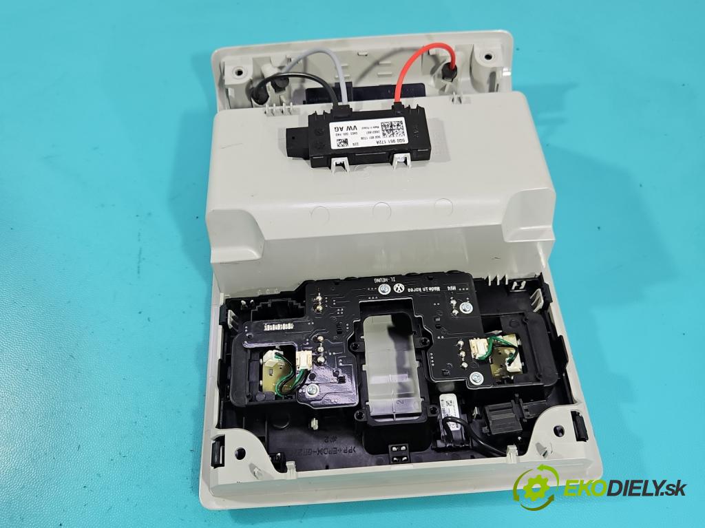 Skoda Superb III 2015-2024 2.0 tdi 150 HP automatic 110 kW 1968 cm3 5- svetlo / reflektor interiéra 5Q0951172A