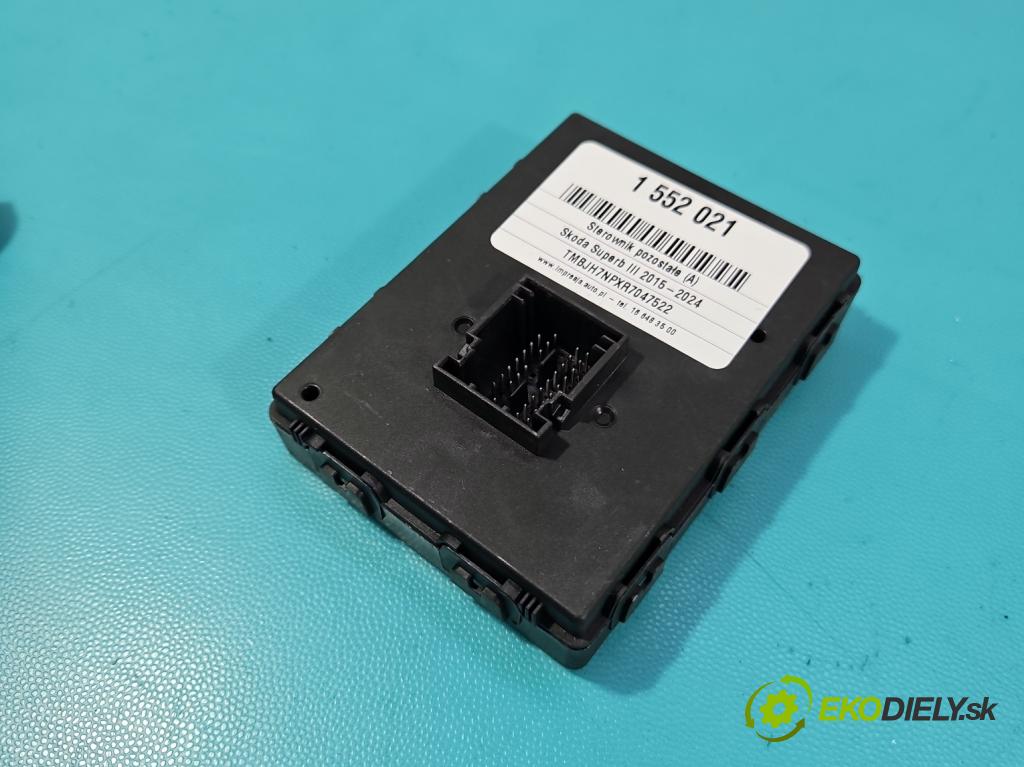 Skoda Superb III 2015-2024 2.0 tdi 150 HP automatic 110 kW 1968 cm3 5- riadiaca jednotka ostatné 3Q0959435Q