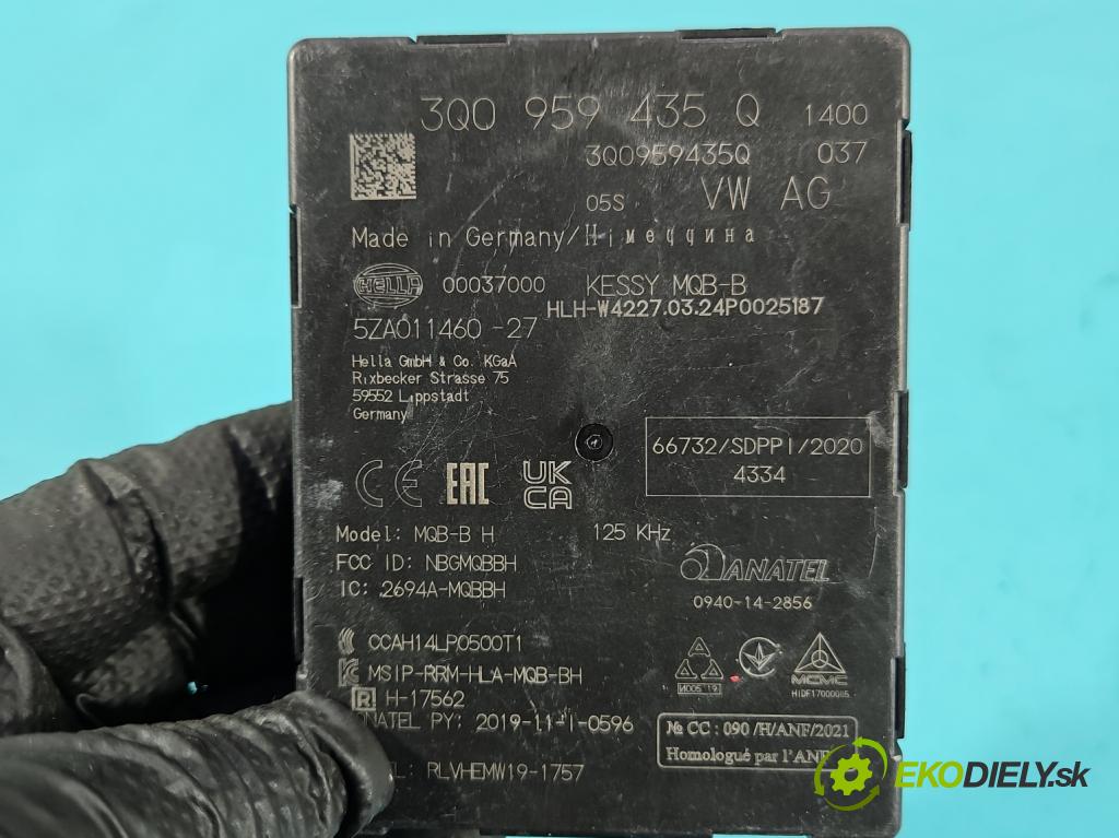 Skoda Superb III 2015-2024 2.0 tdi 150 HP automatic 110 kW 1968 cm3 5- riadiaca jednotka ostatné 3Q0959435Q