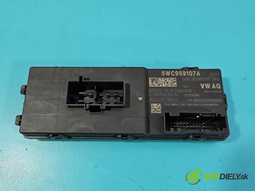 Skoda Superb III 2015-2024 2.0 tdi 150 hp automatic 110 kW 1968 cm3 5- řídící jednotka 5WC959107A