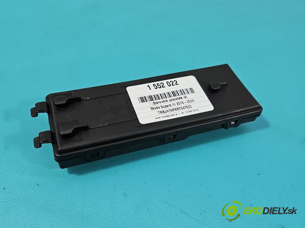 Skoda Superb III 2015-2024 2.0 tdi 150 hp automatic 110 kW 1968 cm3 5- řídící jednotka 5WC959107A